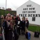 Reportage om Internationell politiks resa till Belfast